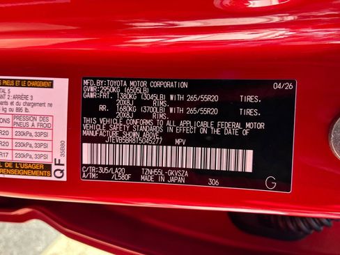 New 2026 Toyota 4Runner Limited AWD/4WD image 56