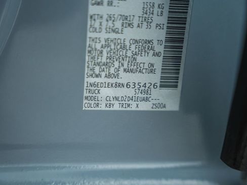 Used 2024 Nissan Frontier PRO-4X w/ Pro Convenience Package image 43