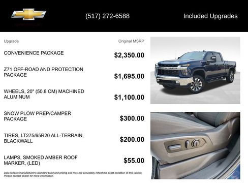 Used 2022 Chevrolet Silverado 2500 LT w/ Convenience Package AWD/4WD image 5