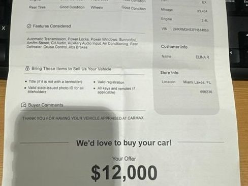 Used 2015 Honda CR-V EX image 14