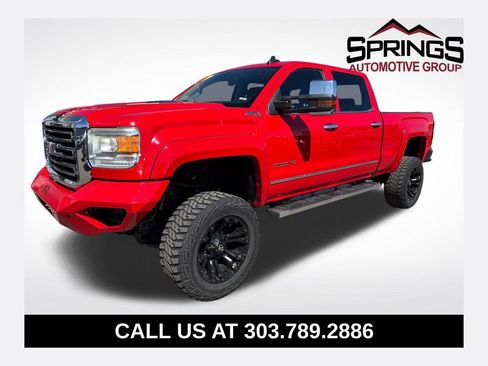 Used 2016 GMC Sierra 2500 SLT w/ Duramax Plus Package AWD/4WD image 1