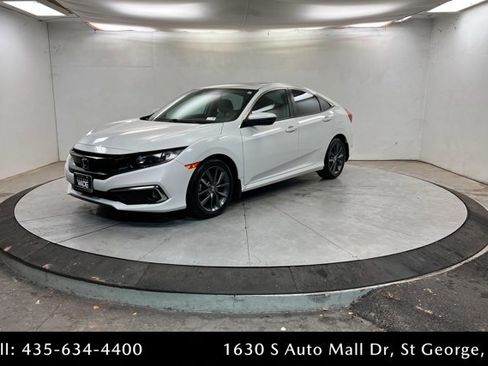 Used 2021 Honda Civic EX-L image 1