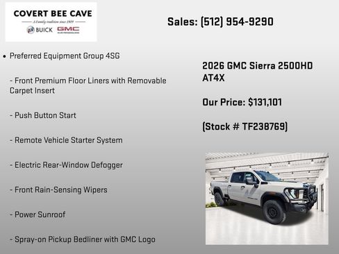 New 2026 GMC Sierra 2500 AT4X w/ AT4X AEV Edition AWD/4WD image 13