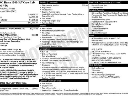 Used 2021 GMC Sierra 1500 SLT AWD/4WD image 31