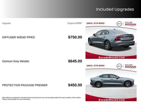 Used 2020 Volvo S60 T5 Momentum w/ Protection Package Premier FWD image 13