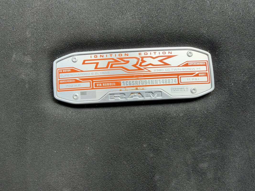 Used 2022 RAM 1500 TRX w/ TRX Level 2 Equipment Group AWD/4WD image 19