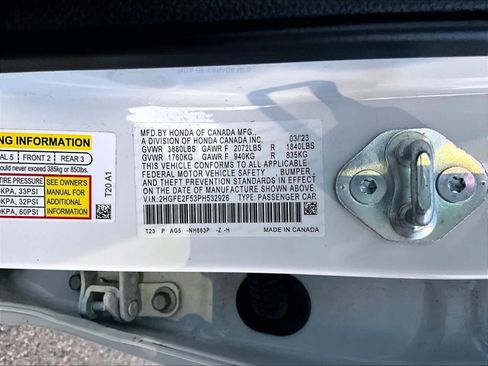 Used 2023 Honda Civic Sport image 6