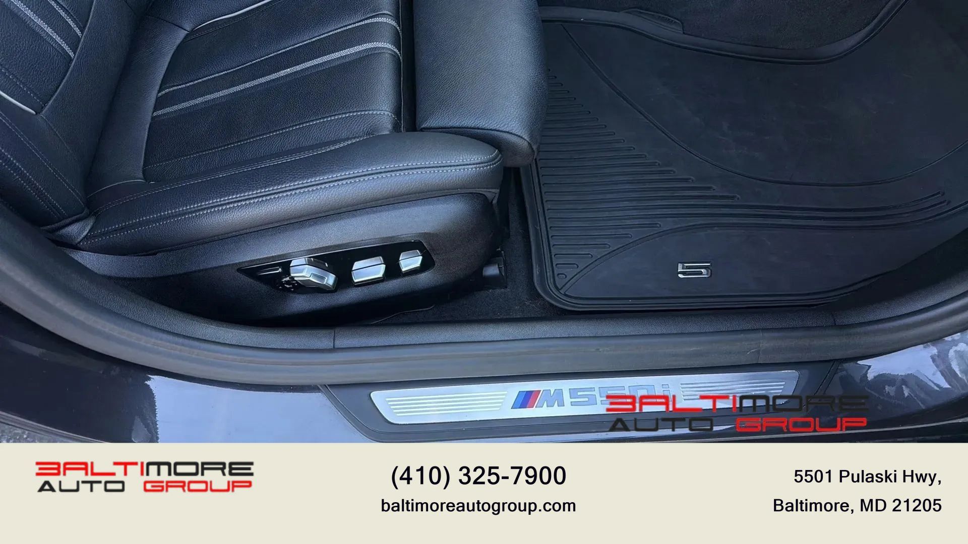 Used 2020 BMW M550i xDrive w/ Executive Package AWD/4WD image 19