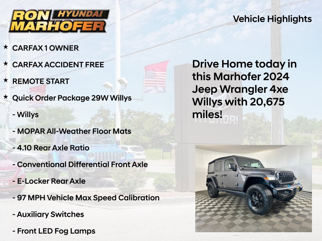 Used 2024 Jeep Wrangler Unlimited AWD/4WD image 15