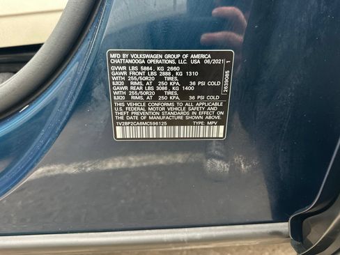 Certified 2021 Volkswagen Atlas SEL w/ MDO Package (Bench Seat) AWD/4WD image 18