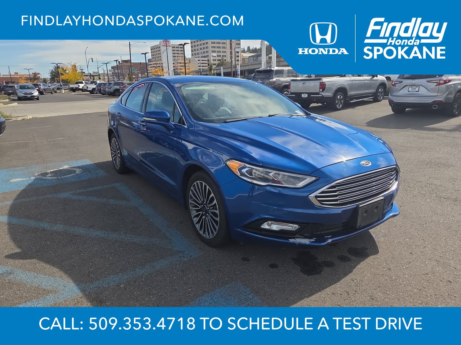 Used 2017 Ford Fusion SE w/ Fusion SE Technology Package FWD image 7