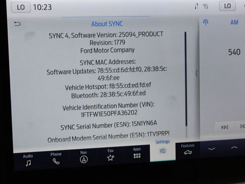 Used 2023 Ford F150 Lariat w/ Trailer Tow Package image 49