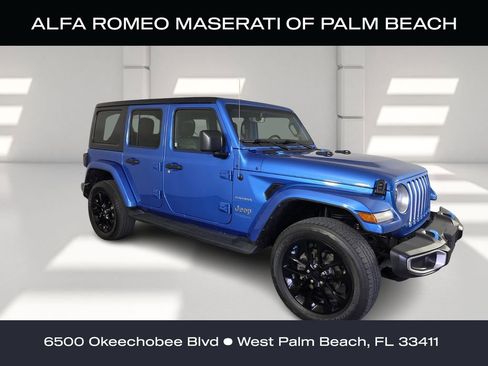 Used 2022 Jeep Wrangler Unlimited Sahara image 1