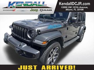 Certified 2025 Jeep Wrangler Unlimited Sport S 4xe w/ LED Headlamp & Fog Lamp Group AWD/4WD 360° Tour