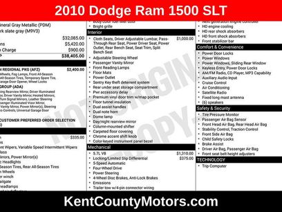 Used 2010 Dodge Ram 1500 Truck SLT w/ Big Horn Regional Pkg