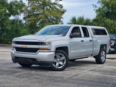 Certified 2018 Chevrolet Silverado 1500 Custom w/ LPO, Essentials Package RWD image 1