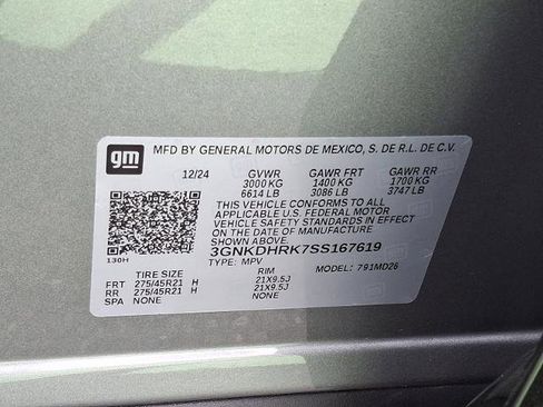 New 2025 Chevrolet Blazer EV RS image 10