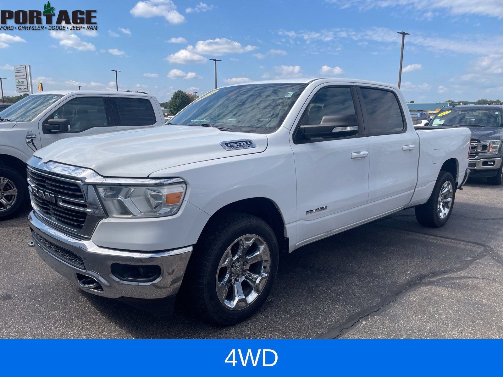 Certified 2021 RAM 1500 Big Horn AWD/4WD image 3