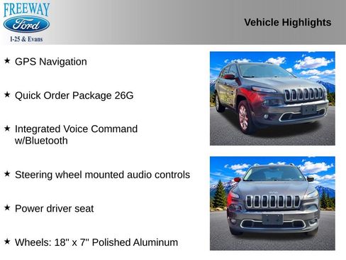 Used 2016 Jeep Cherokee Limited AWD/4WD image 2