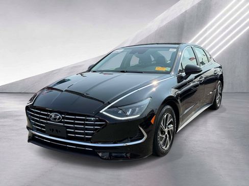 Certified 2021 Hyundai Sonata Blue FWD image 4