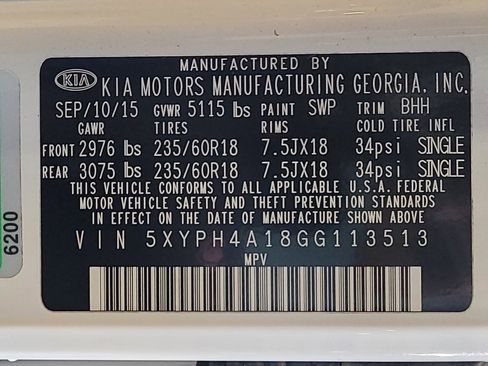Used 2016 Kia Sorento EX FWD image 33