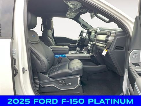New 2025 Ford F150 Platinum w/ Equipment Group 702A High image 15