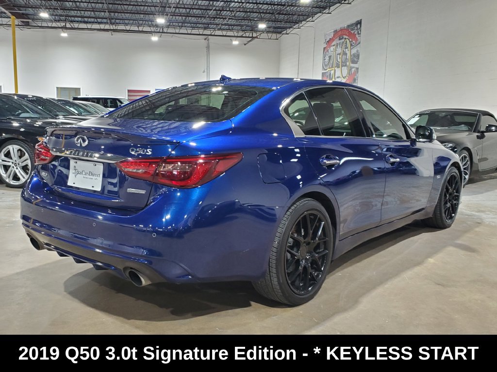 Used 2019 INFINITI Q50 Signature Edition AWD/4WD image 10