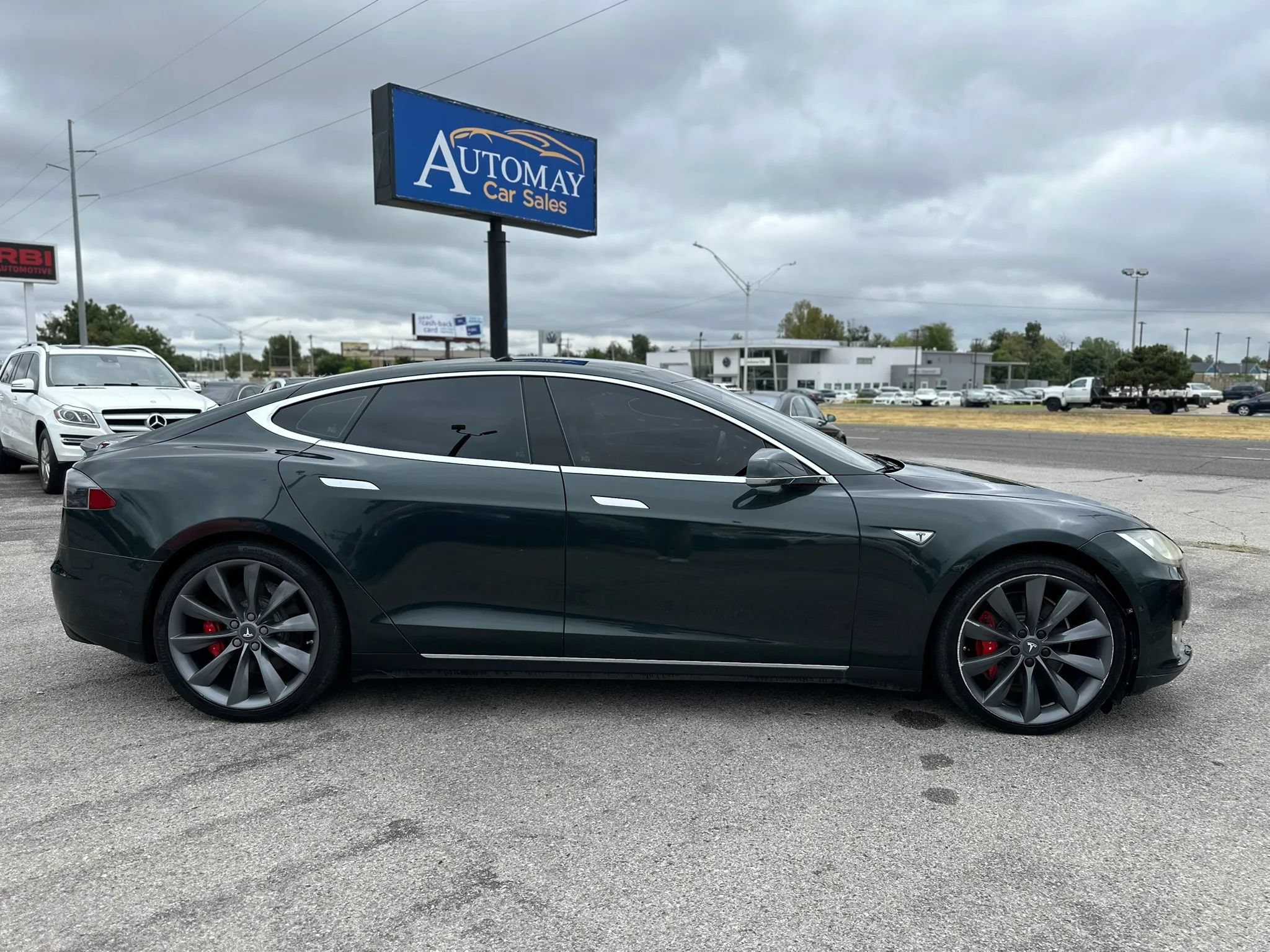 Used 2014 Tesla Model S P85D AWD/4WD image 8