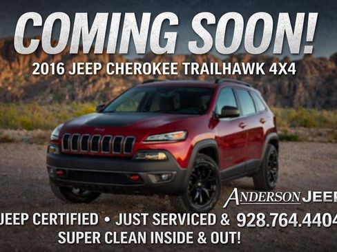 Used 2016 Jeep Cherokee Trailhawk w/ Comfort/Convenience Group image 1