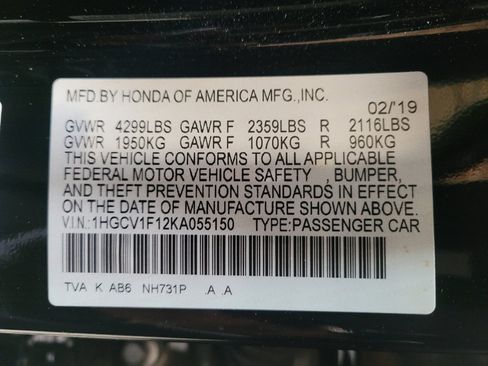 Used 2019 Honda Accord LX image 33