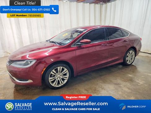 Used 2015 Chrysler 200 Limited w/ Spring Special Group image 1