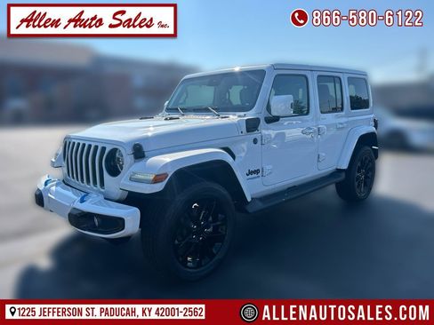 Used 2021 Jeep Wrangler Unlimited Sahara AWD/4WD image 1