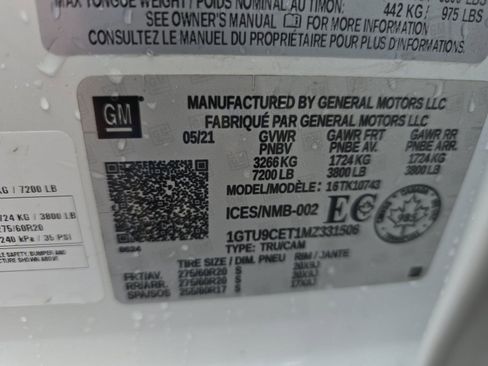 Used 2021 GMC Sierra 1500 Elevation image 21