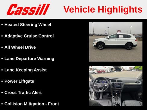 Used 2024 Volkswagen Tiguan Wolfsburg Edition image 7