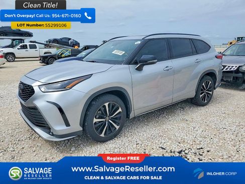 Used 2021 Toyota Highlander XSE FWD image 1
