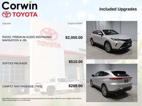 Used 2021 Toyota Venza XLE w/ Softex Package AWD/4WD image 4