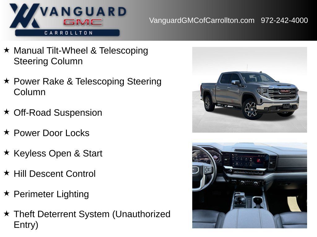 Used 2024 GMC Sierra 1500 SLT w/ SLT Convenience Package AWD/4WD image 24