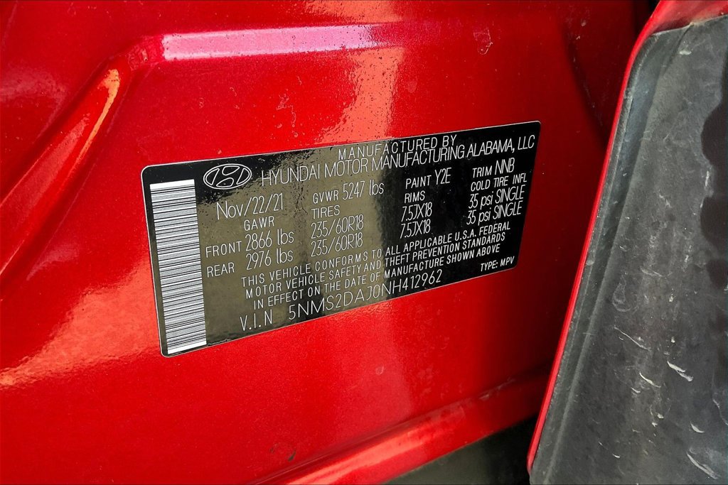 Used 2022 Hyundai Santa Fe SEL AWD/4WD image 30