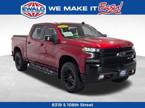 Used 2021 Chevrolet Silverado 1500 LT Trail Boss w/ Convenience Package II AWD/4WD image 1