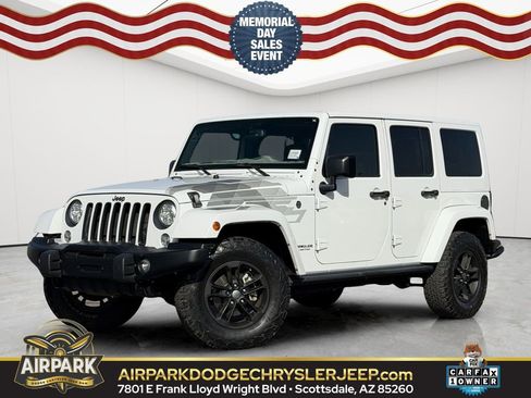 Used 2017 Jeep Wrangler Unlimited Sahara AWD/4WD image 1