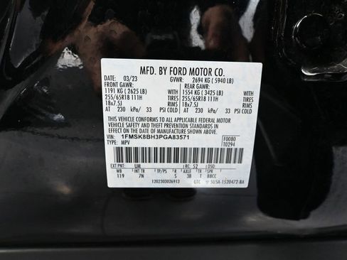 Used 2023 Ford Explorer 4WD image 51