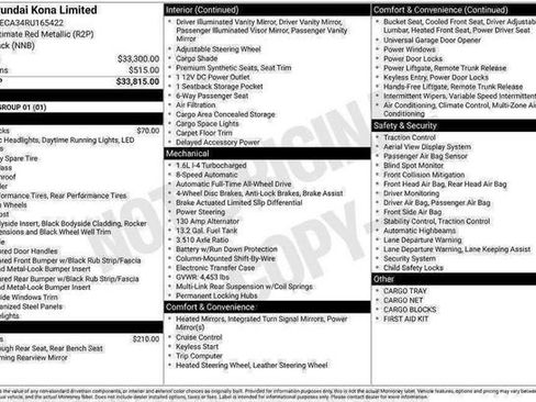 New 2024 Hyundai Kona Limited image 24