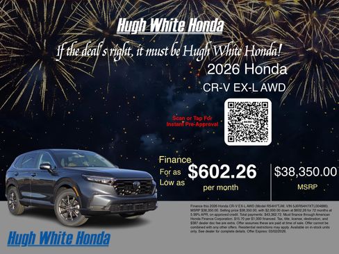 New 2026 Honda CR-V EX-L image 7