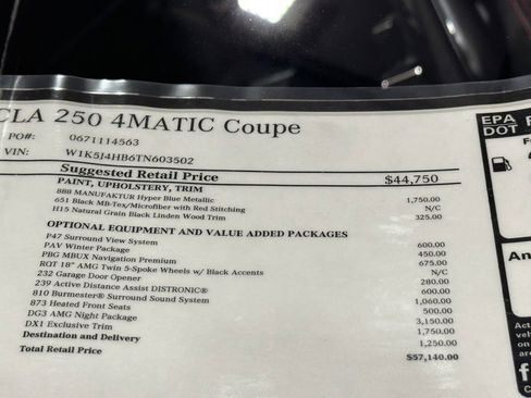 New 2026 Mercedes-Benz CLA 250 CLA 250 image 19