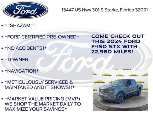 Certified 2024 Ford F150 STX AWD/4WD image 6
