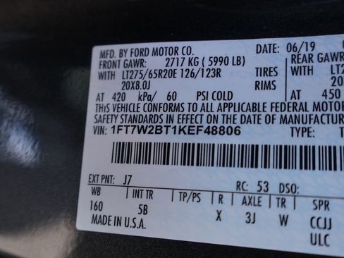 Used 2019 Ford F250 Lariat w/ Lariat Ultimate Package AWD/4WD image 45