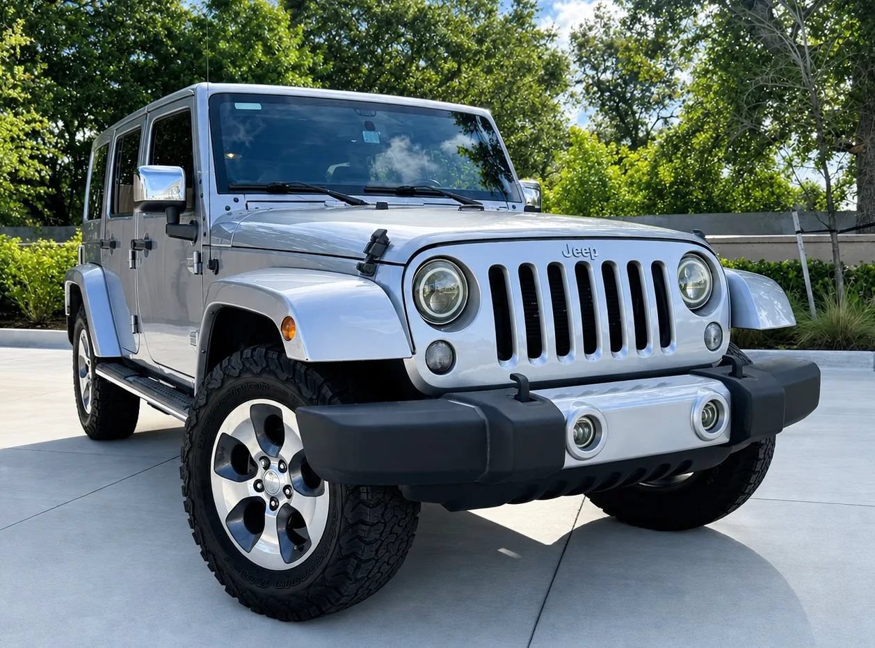 Used 2016 Jeep Wrangler Unlimited Sahara w/ Mopar Chrome Edition Group AWD/4WD image 1