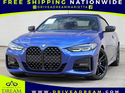 Used 2022 BMW 430i Convertible w/ M Sport Package RWD image 1