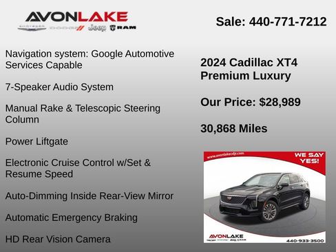 Used 2024 Cadillac XT4 Premium Luxury image 12