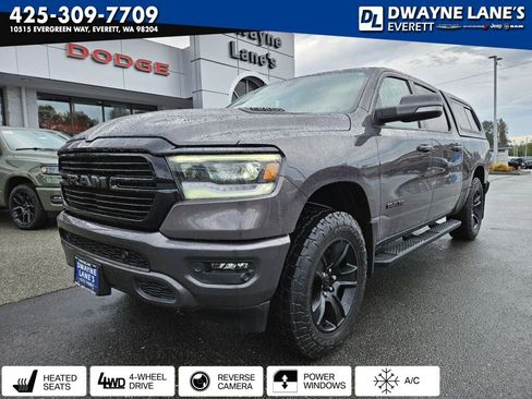 Used 2021 RAM 1500 Sport w/ Alpine Leather & Sound Group image 1